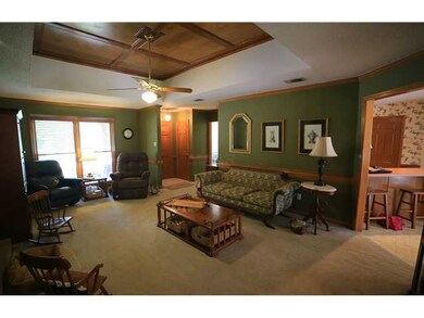 Chair Railing and Crown Molding coordinate with th