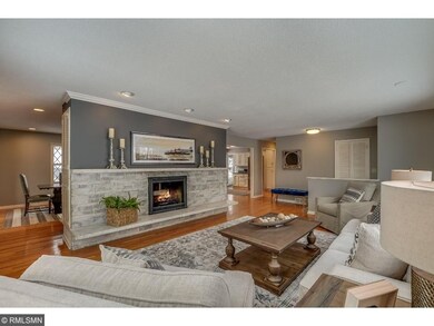 Living room just off kitchen at front entry.