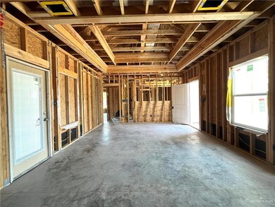 View of living room from kitchen