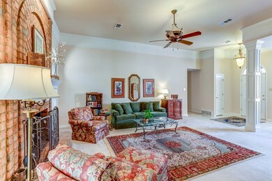 Very open and spacious room.
