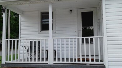 Covered back porch