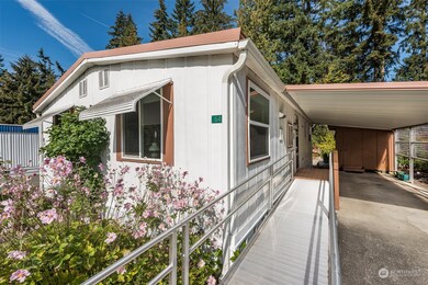 Ramp at carport entrance