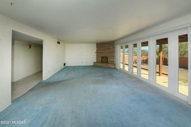 Living Room with Fireplace