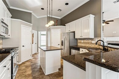 Fabulous kitchen with double panty's, stainless steel appliances, fridge included