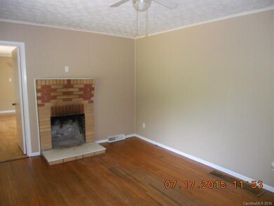 Family room with fireplace