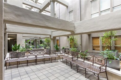 Courtyard and seating area outside of Unit 310