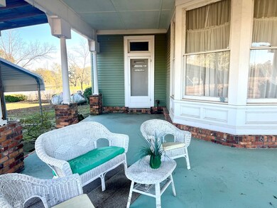 West side of wrap around porch