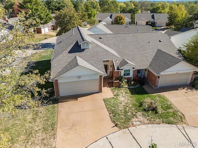 Aerial view of property and surrounding area