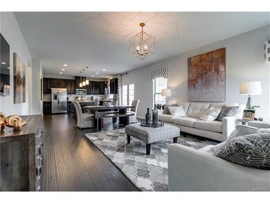 View from Family room towards kitchen and another 