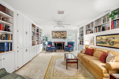 Family Room with FP