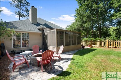 Fire Pit in Back of Yard