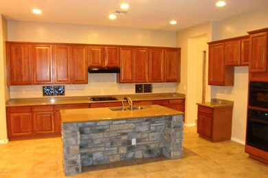 Kitchen w/Stone accent