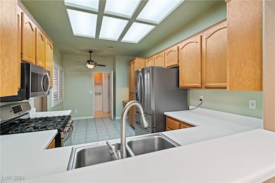Kitchen, photo is taken from the Serving-Hatch.