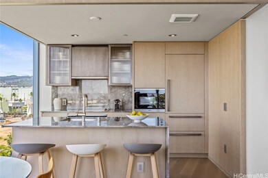 Bright and open kitchen.