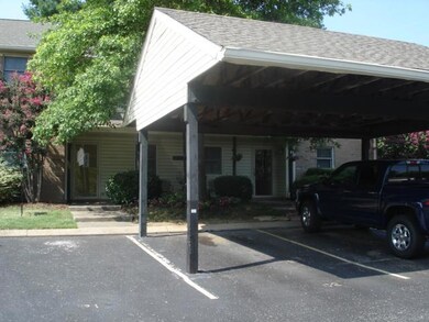 Your Carport is just steps from your front door.