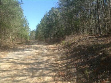 Established driveway at entrance.