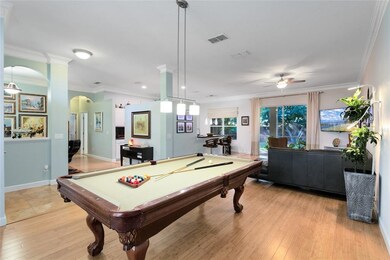That pool table is included with the home!