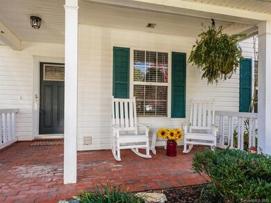 Covered front porch