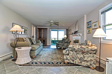 Living area from dining area view