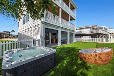 Fully fenced backyard with maintenance free turf
