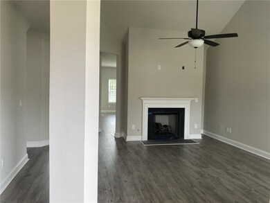 Great Room with Vaulted Ceiling