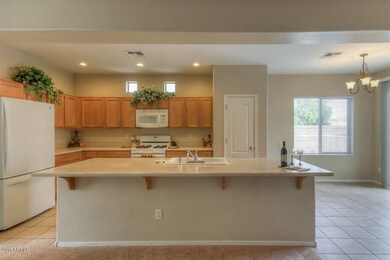 Large kitchen with a gas stove