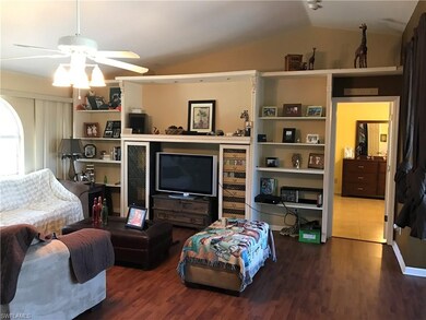 View of Living Room and entrance to Master Bedroom