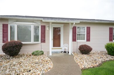 Cute covered front porch