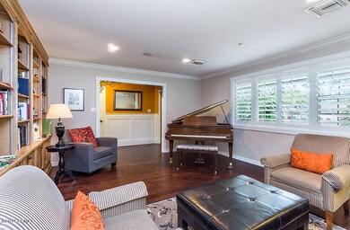Living Room with Neighborhood Views