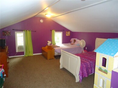 Loft bedroom area...