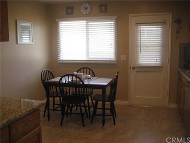 ROOMY EATING AREA IN KITCHEN