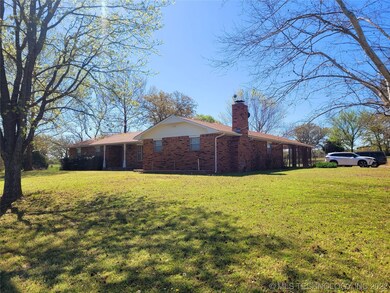 NW corner of house