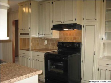 New stove and range hood.