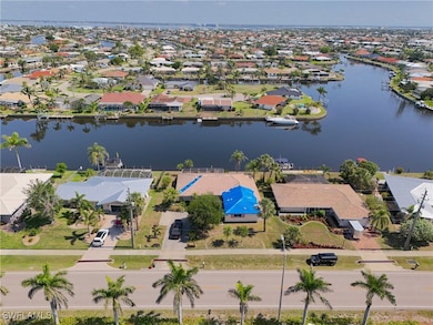 Aerial perspective of suburban area featuring a la