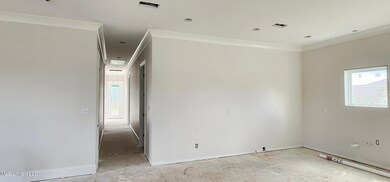 Drywall, paint & crown completed