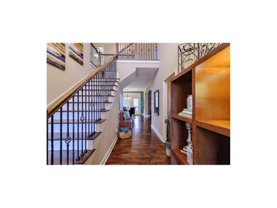 Two story entry greets you upon entering.  Gorgeou