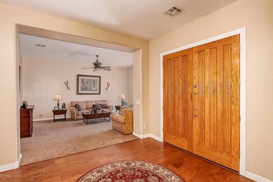 Beautiful double door entry