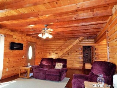 Living Room AWESOME LOG HOME! HARDWOOD FLOORS, CEI