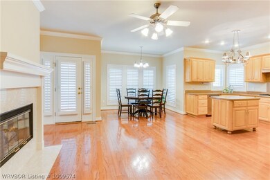 Open Family Area and Eat-in Kitchen