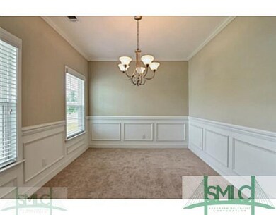 Dining Room. Beautiful formal dining room w/ wains
