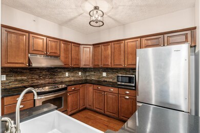 Farmers sink, stainless steel appliances