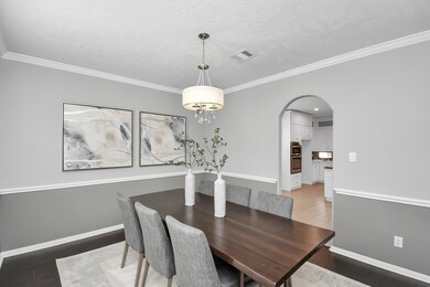 Neutral paint throughout much of the house, as wel