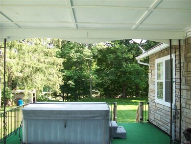 HOT TUB DECK AREA