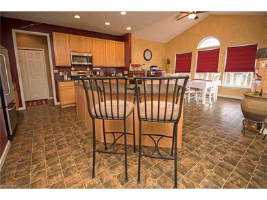 Huge kitchen with pantry and nice center island th