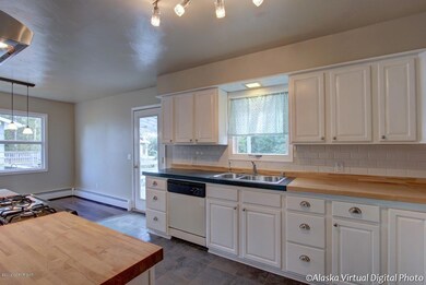 Deep Stainless Sink & Subway Tile Backsp