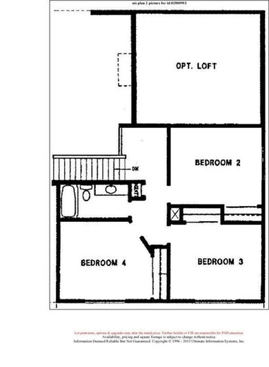 Baylor Floorplan 2nd Floor