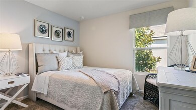 Photo of a model home.