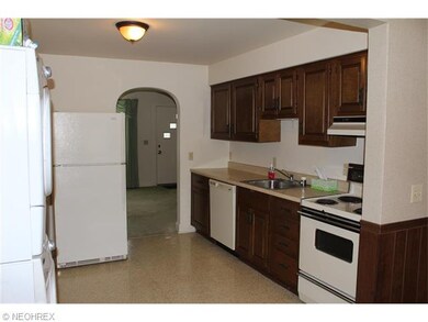 The kitchen has a dishwasher and garbage disposal 