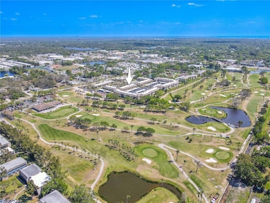 Overhead view of Largo golf course