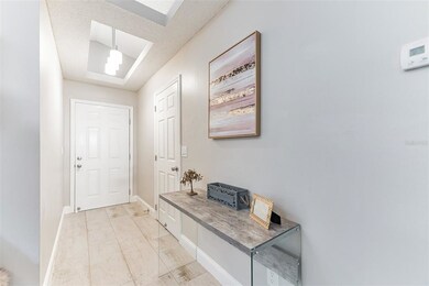 Bright and open entry foyer.